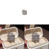 Geometric Zircon Wrap Ring For Women With Silver Finish In Fashion Casual Style