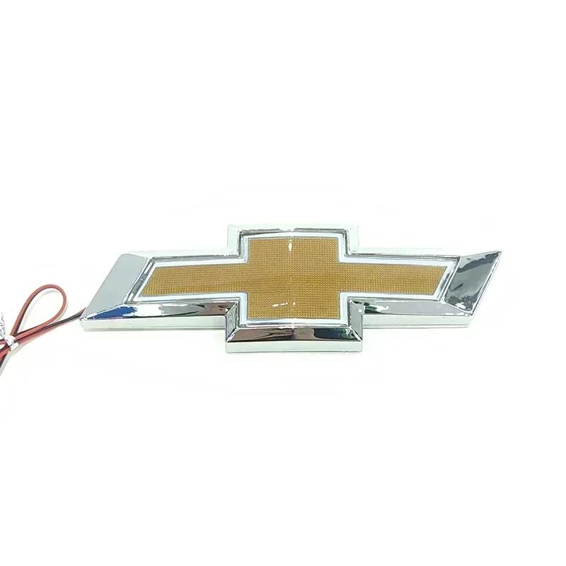 17x5.5cm Samochodowa tylna klapa bagażnika LED Odznaka Światło Naklejka dla Chevrolet Cruze Silverado Captive Traverse Spark Malibu Orlando Equinox