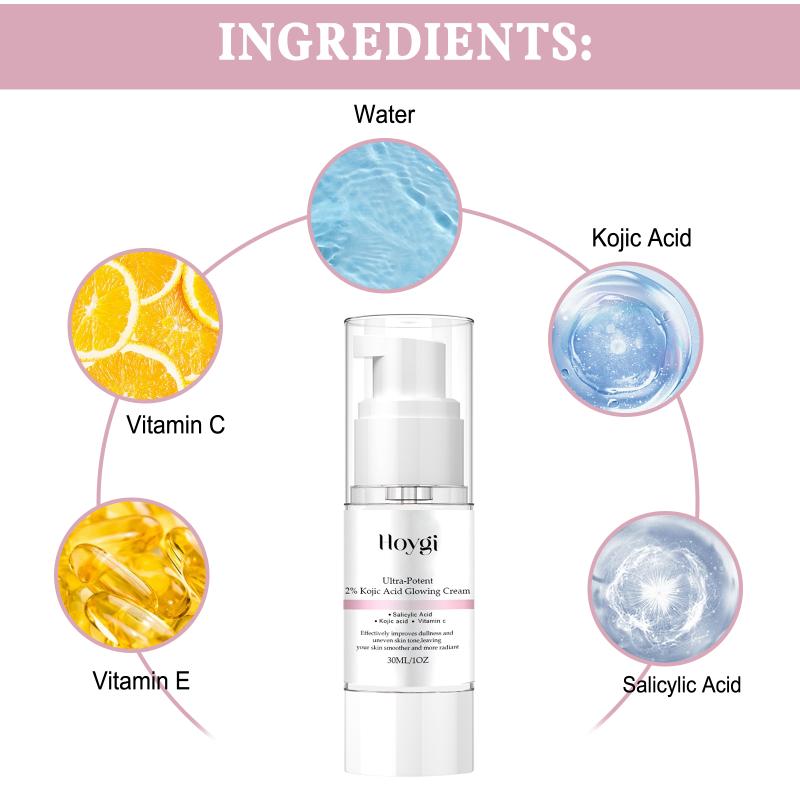 Brightening Face Cream Lighten Skin Tone Fading Scars Dark Spots Moisturizing Nourishing Beauty Care