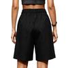 High Waist Casual Women's Shorts with Button Closure and Pockets Relaxed Fit Mid-Thigh Length Summer Bottoms for Everyday Wear