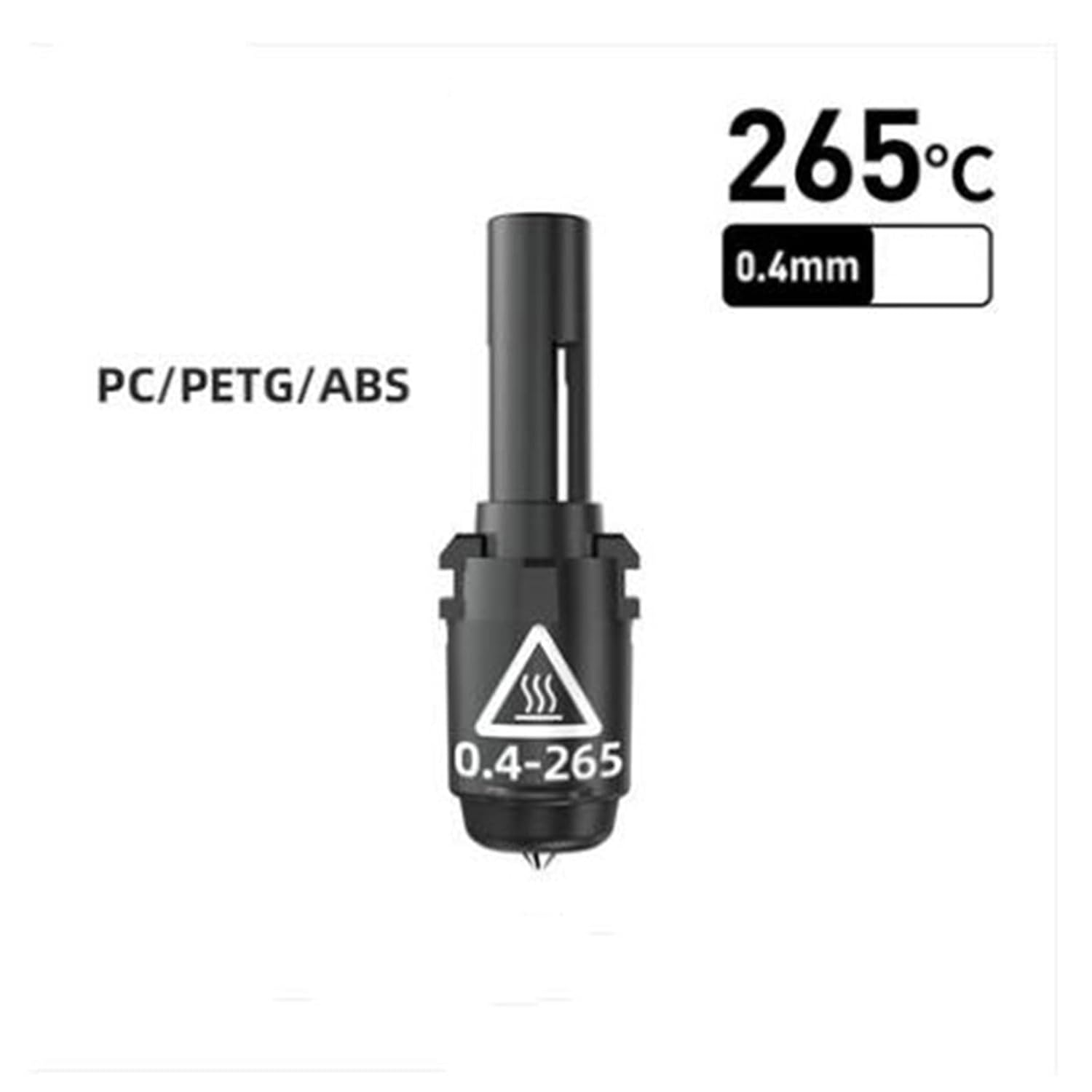 

3D Printer Nozzle Assembly Extruder Hotend Nozzle Head for Adventurer 3/4 Special Fittings