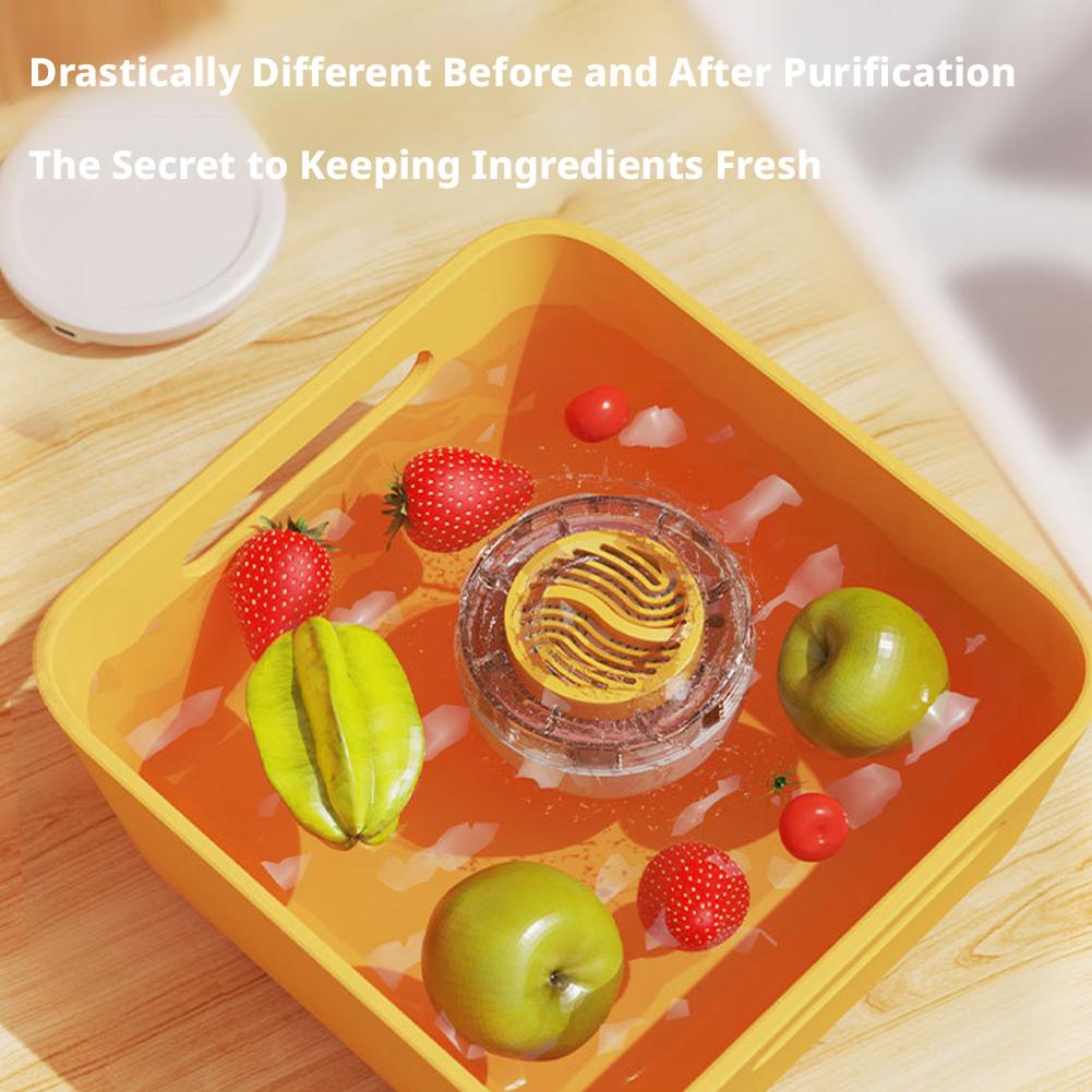 Fruit And Vegetable Washer Device With Hydroxyl Radical Tech USB Rechargeable Fruit Cleaner For Cleaning Vegetables Fruits Meat