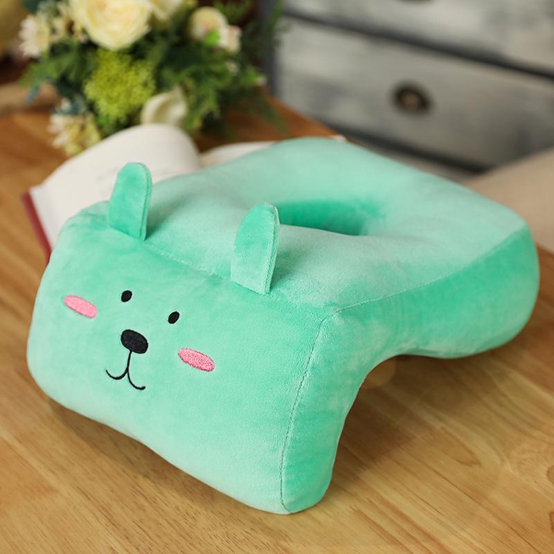 Hot New Lovely Fox Husky Dinosaur Animal Cotton Plush U Shape Neck Pillow Travel Car Home Pillow Nap Pillow Health Care with