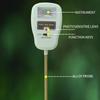 Soil MoistureMeter, 4 In 1 Soil Tester, SoilMoisture/Light/Nutrients/Acidity Meter for Gardenings, Lawn, FarmingS