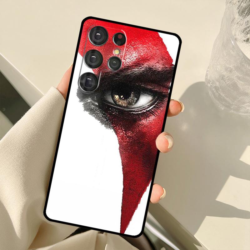 

Чехол God of War для Samsung Galaxy S25 S24 S23 S22 S21 S20 Ultra S9 S10 Plus S21 FE S25 FE Задняя крышка Galaxy S22
