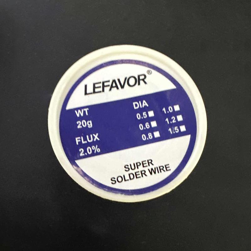 

Multipurpose Welding Flux Iron Wire Reel Diamater Home Accessories 20g Electronic Soldering Wire Solder Wires Rosin Core Tin one size