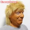EnergyPower President Trump Halloween Cosplay Mask Super Realistic Mask Using Hollywood Special Makeup Technology with Hair Donald Trump Full Face