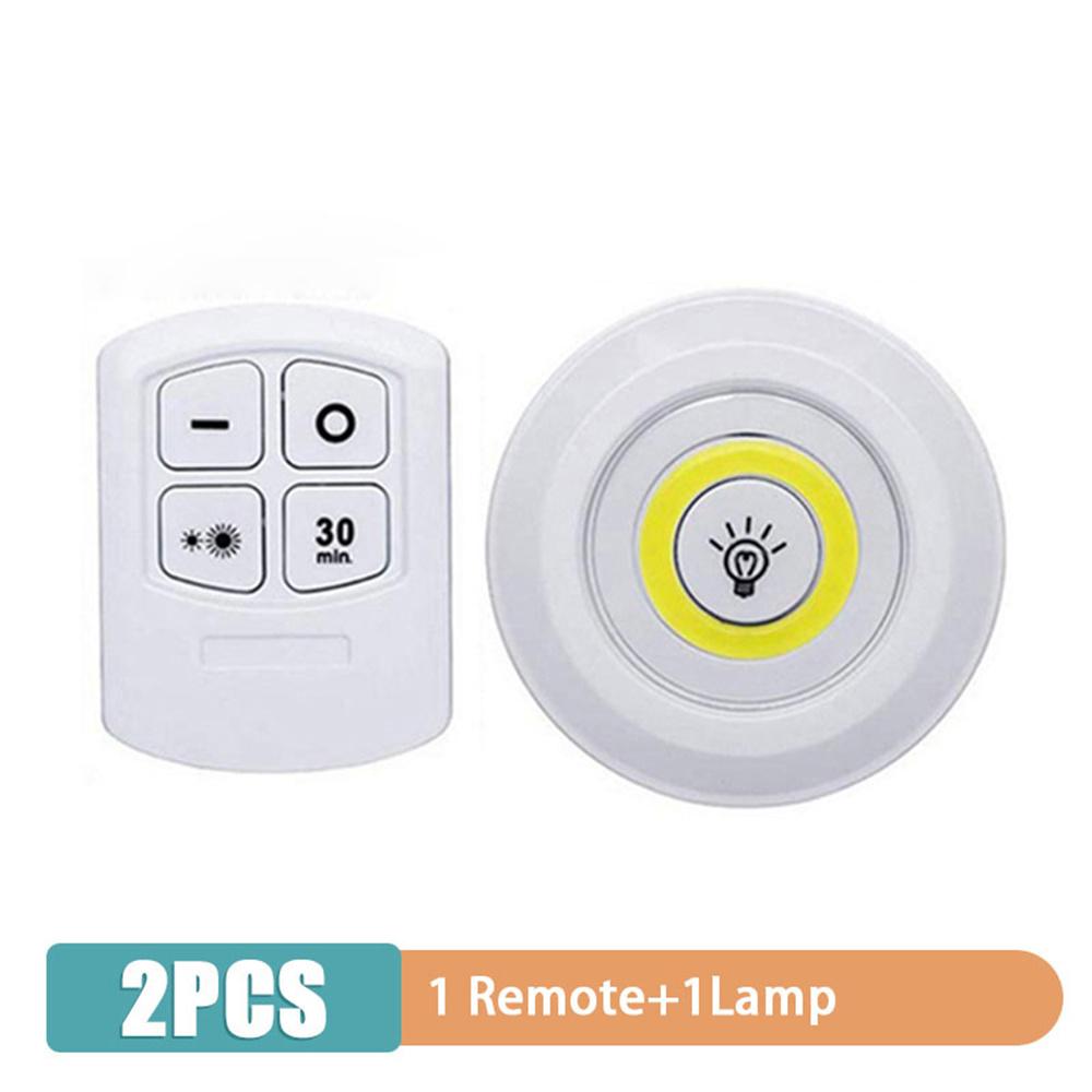 

Супер яркий кухонный светильник с дистанционным управлением, регулируемая яркость, ночник, питание от батареек, светодиодные светильники под шкафом для хранения вещей в шкафу