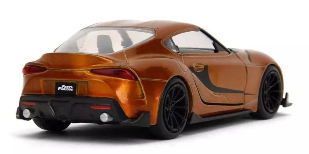 Kyosho Jada Toys Fast Furious Series 2020 Toyota GR Supra Gold Finished Model JADA35632 & 1/32 F&F