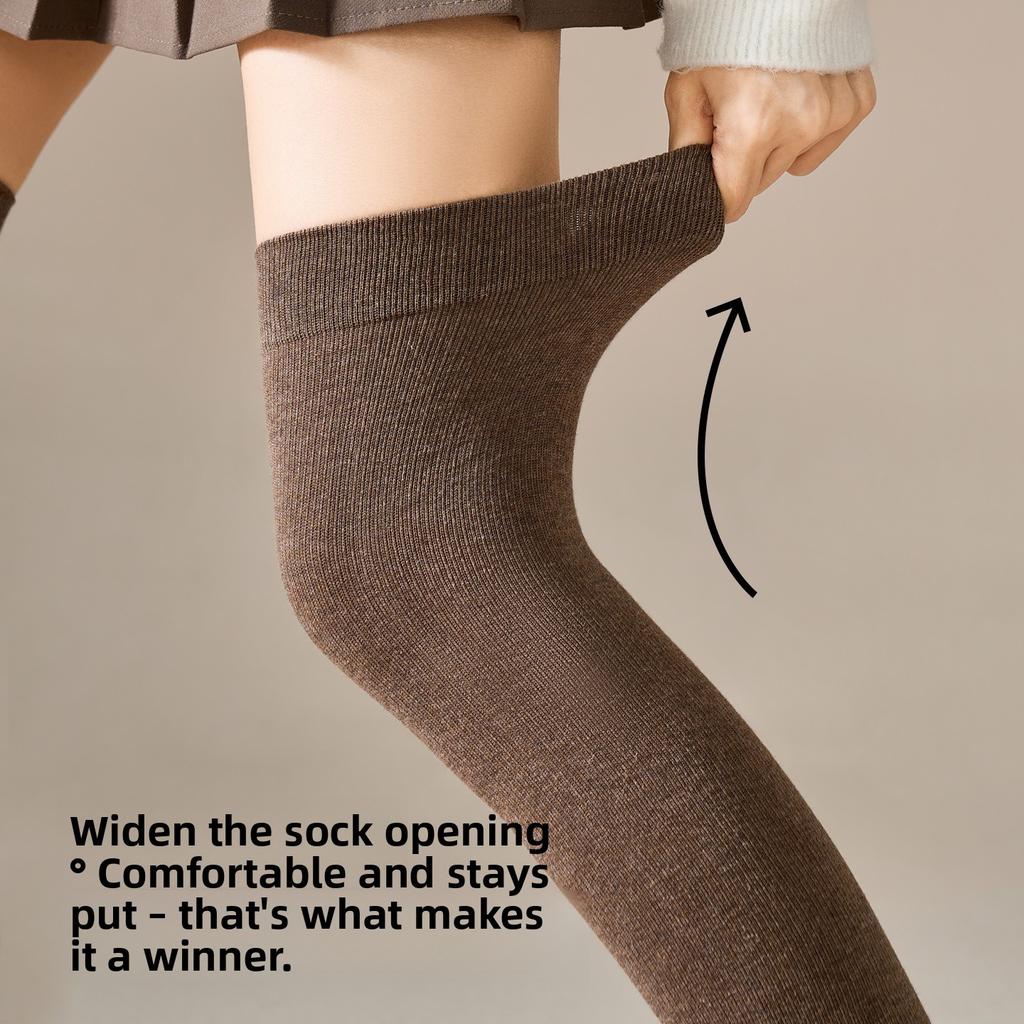 Sock Children's Thick and Warm Over-knee Winter and Autumn Stockings, Pressure-reducing Slimming, Comfortable Long Stockings