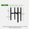 Heavy Duty Metal Plant Stand Adjustable Stable Design Planter Holder Mid Century Modern Corner Floor Stand Plant Display