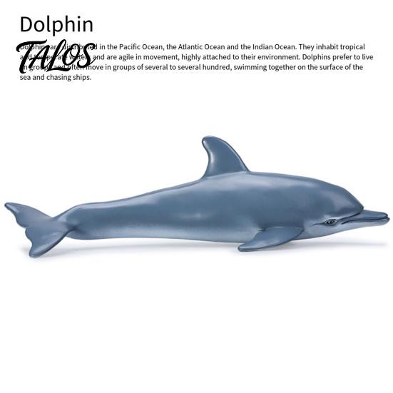 Kleinkinder Haifischspielzeug Simuliertes Meeresleben Modell, Realistischer Wal Delfin Figur, PVC Meerestier Modell Pädagogisch für Jungen Mädchen