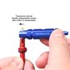 Bicycle Tire Nozzle Wrench MTB Valve Core Tool Cycling Double-head Portable Removal Disassembly Spanner Road Bike Repair Tools