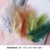 50Pcs Factory Custom Macaron Feathers Colored Pointed Tail Fleece Turkey Feather Dream Catcher Decorative Material Bobo Ball Gift Box Filling