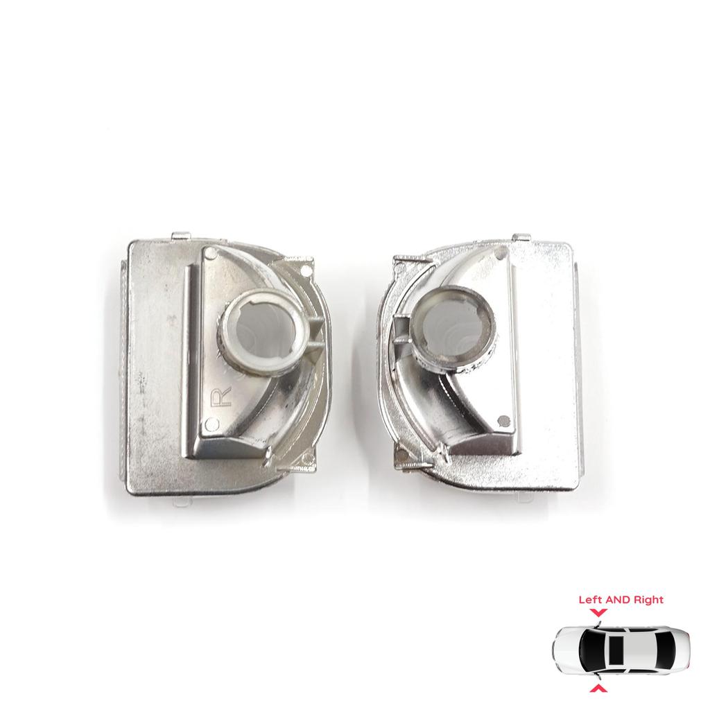 BSP1245 Seitentür Außenspiegel Weiß Klares Blinkerglas Links Rechts für Mercedes Sprinter MK3 907 910 2018-On 9109064700 9109064600