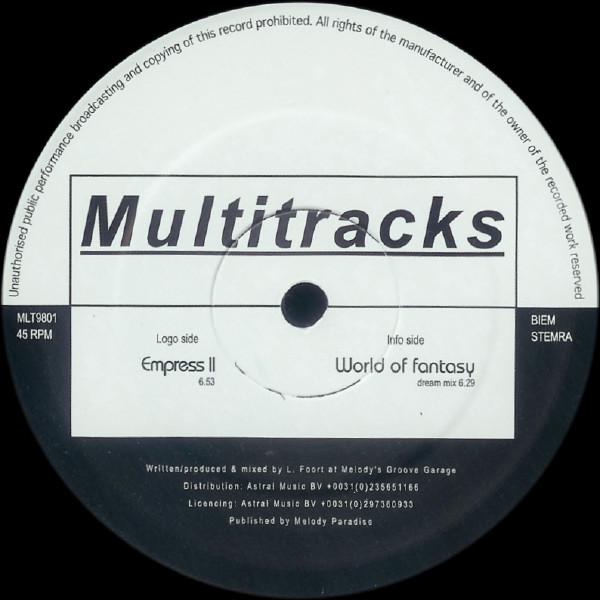 

12inch Record FUNK FUNCTION - Empress II / World Of Fantasy MLT9801 Multitracks Rec 1998 Netherland Dance & Electronica Used