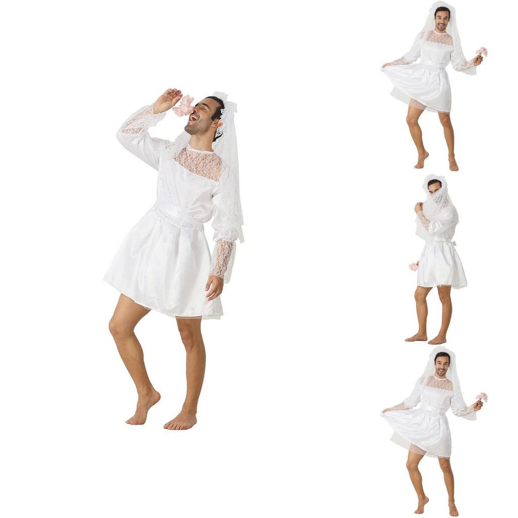 Male Wedding Dress Festival Party Stage Performance Costume Male Crossdressing