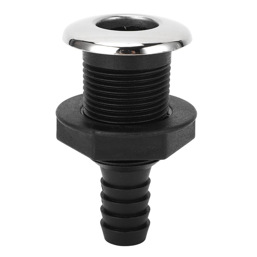 Vielseitige Boots-Rumpfdurchführungen Nylon Boots-Abflussstopfen Marine-Schlauchverbinder Kajak