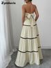 New Foreign Style Summer Vacation Casual Elegant Lace Long Dress Two-Piece Set