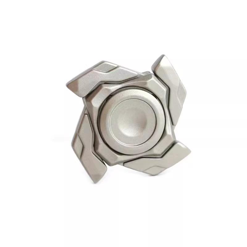 Open Armor Fidget Spinner Metal Hand GoBiggeR Spinning Top Tip EDC Stress Relief Toy Anti anxiety Fingertip Rotating Men's Toys