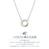 Official Silver Pair Necklace with Jewelry Anniversary Gift for Women and 111924421702 4℃ Case, Simple, Couples,