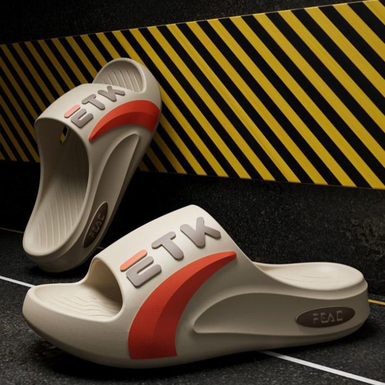 Men's Sports Thick-soled, Anti-odor In Summer, Wear Indoors and Outdoors In The Beach Bathroom, Anti-slip for Home Use