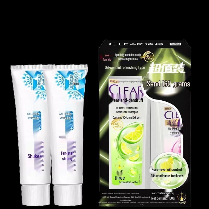 

Saky Toothpaste & Clear Shampoo Bundle