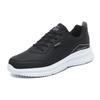 Extra Large Men's Waterproof Leather Sneakers - Sizes 45-48, Ideal for Rain, Spring, and Kitchen Work