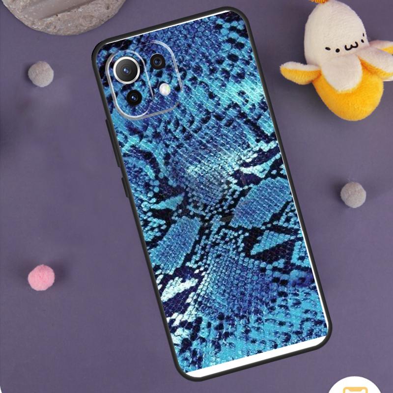 Snake Skin Case For Xiaomi 15 14 Ultra 13T 14T 15T 17 Pro Max POCO F8 Ultra F5 F6 F7 X5 X6 X7 Pro Cover