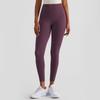Calça de Yoga Feminina de Malha de Seda de Cintura Alta - Primavera/Verão, Levanta Bumbum, Secagem Rápida, Absorção de Suor, Calça de Corrida.