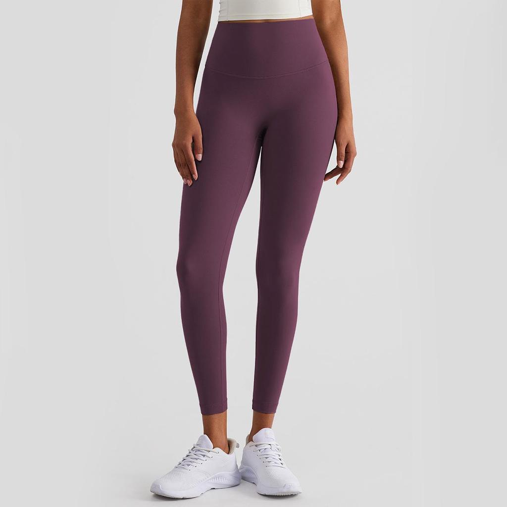 Calça de Yoga Feminina de Malha de Seda de Cintura Alta - Primavera/Verão, Levanta Bumbum, Secagem Rápida, Absorção de Suor, Calça de Corrida.