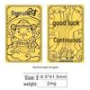 Shuibei 999 Pure Gold Princess Phone Sticker & Magnet Set - Prosperity, Peace, and Joy Design