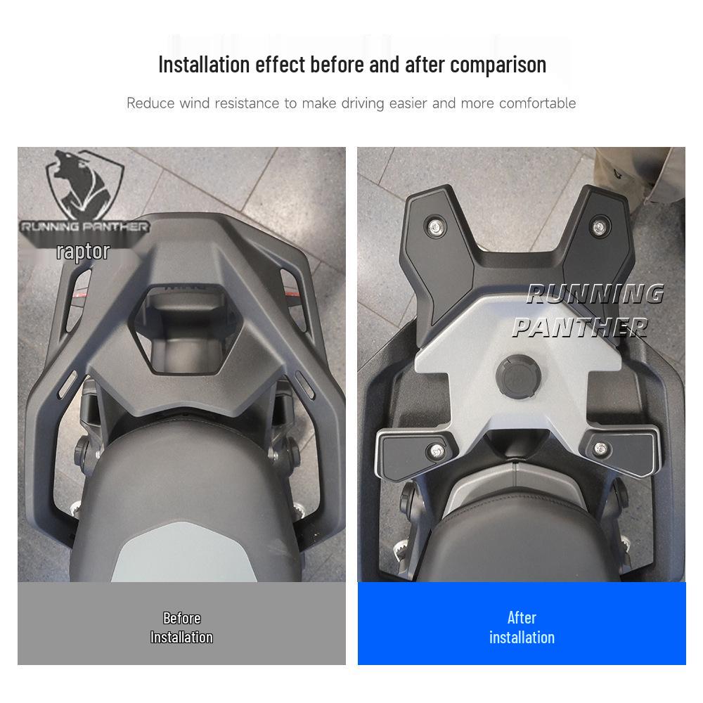 BMW R1300GS/ADV '23-'25 Rear Seat Luggage Rack with USB Charger