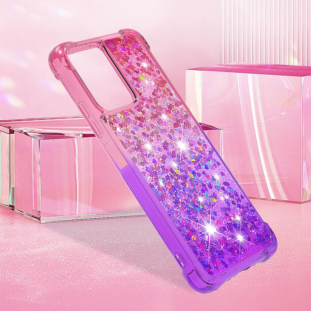 For Xiaomi Redmi Note 12 5G (China)/(Global)/Poco X5 5G TPU Case Gradient Quicksand Phone Back Cover