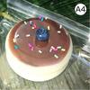 1Pcs Soft Taba Strawberry Blueberry Soufflé Fidget Toy Portable Sensory Stress Relief Toy for Travel Relax