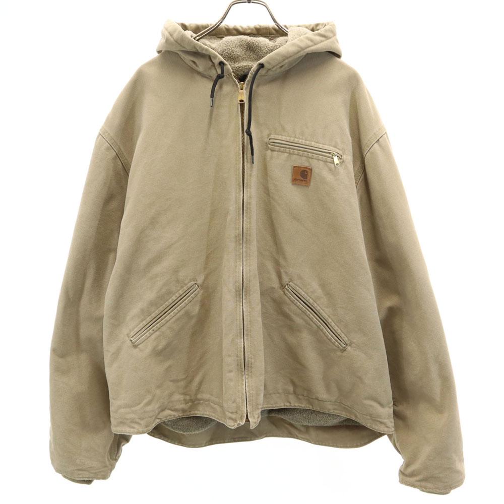 Carhartt Active Jacket 2XL beige Boa lining, big size Men's Used