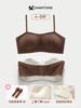 Strapless underwear women's non-slip gathering small breasts show big chest wrapping new invisible seamless tube top