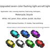 7-Color Universal Flashing Light for Drones, Aircraft, and Motorcycles