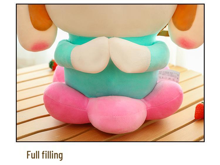 Lotus Little Buddha Plush Toy - Yungang Grottoes Cultural Soothing Doll