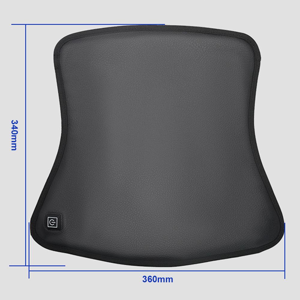 Motorcycle Heated Seat Cushion Electric Heated Seat Pad 3-Speed   Temperature Heating Seat Cover For Motorcycle Snowmobile