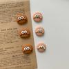 7pcs Cute Eyes Cookie Fridge Magnet Whiteboard Message Magnetic Magnetic Decoration