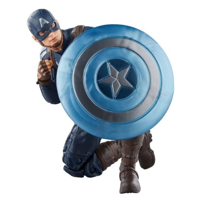 Figurine - HASBRO - Captain America - Marvel Legends Series - 15cm - 2 accessoires