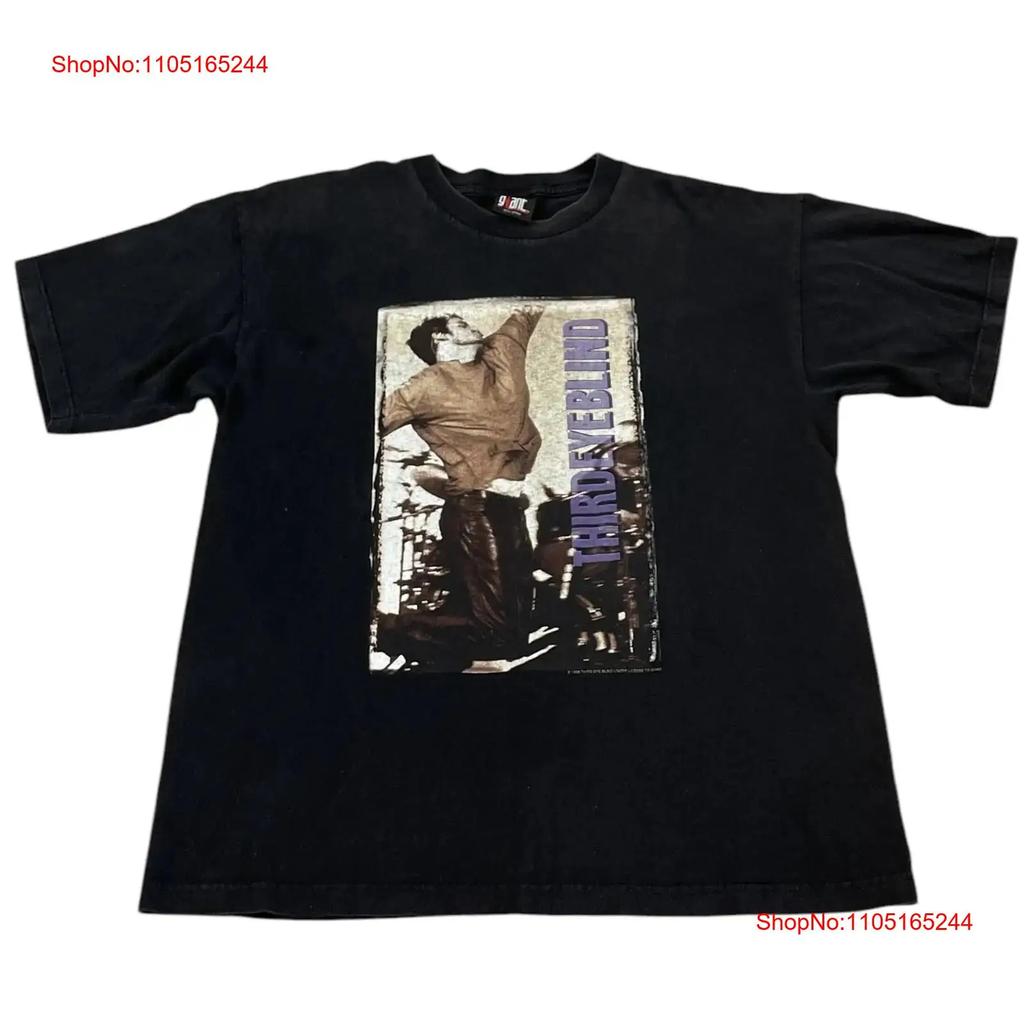Vintage Third Eye Blind 1998 Bonfire Tour T Shirt Band Giant Sz Xl Vintage Breathable Homme Soft Streetwear