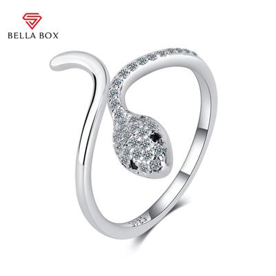 Bagues serpent ouvertes classiques pour femmes, bijoux de fiançailles de mariage, cadeaux féminins