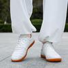 Tai Chi shoes women's soft leather beef tendon sole martial arts training shoes men's Tai Chi practice shoes sports shoes elderly shoes
