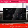 2025 VW Tiguan L Navigation Screen Protector Film - Center Console Interior Modification