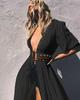 Women's Lace Patchwork Lace-up Long Shawl Cardigan for Bikini