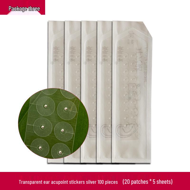 Transparent Crystal Ear Seed and Acupoint Massage Stickers