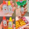 1pcs Mini Bottling Bottle Household Mini Seasoning Bottle Tomato Salad Honey Squeeze Bottle Sauce Bottle