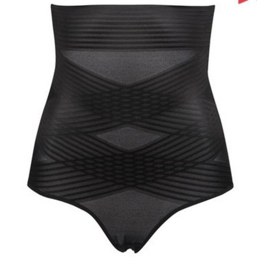 

Корректирующее белье для женщин с высокой талией, утягивающее, корректирующее белье, нижнее белье, корсет, трусики, размер M M чёрный